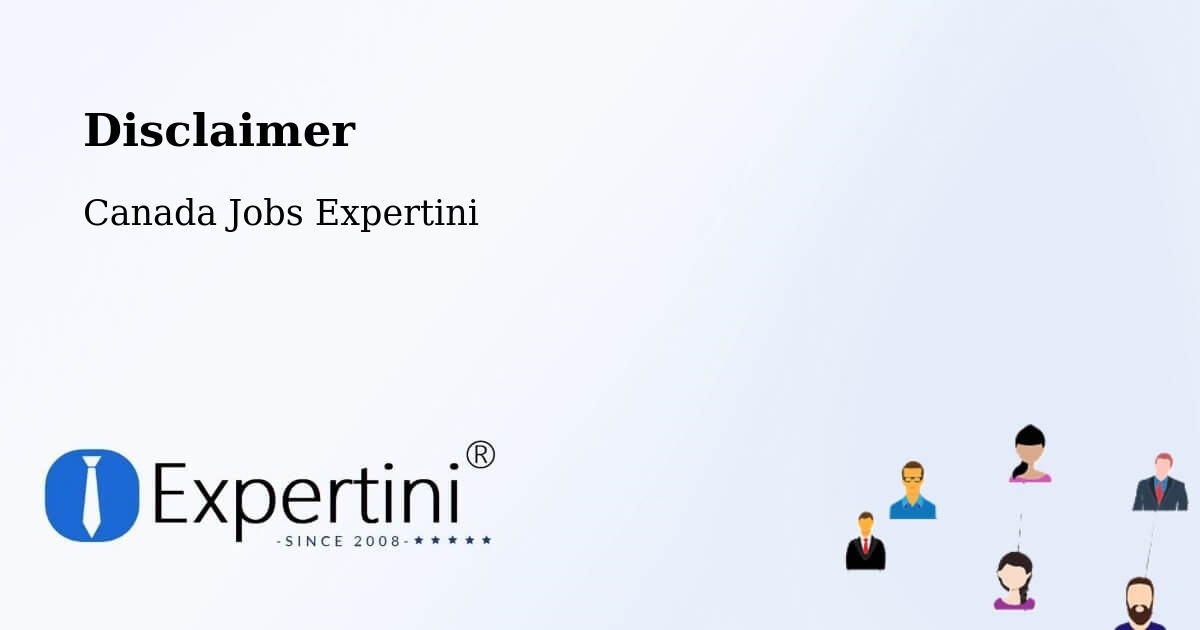 Disclaimer – Kamloops - Canada Jobs Expertini